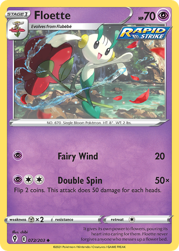 Floette 72, Evolving Skies