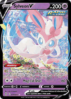 Sylveon V 74, Evolving Skies