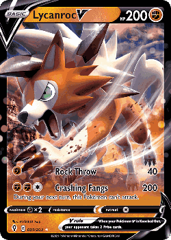 Lycanroc V 91, Evolving Skies