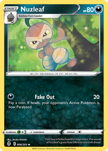 Nuzleaf 96, Evolving Skies