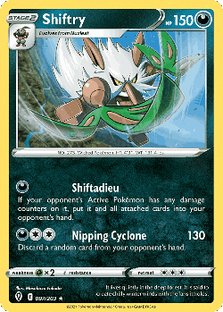 Shiftry 97, Evolving Skies