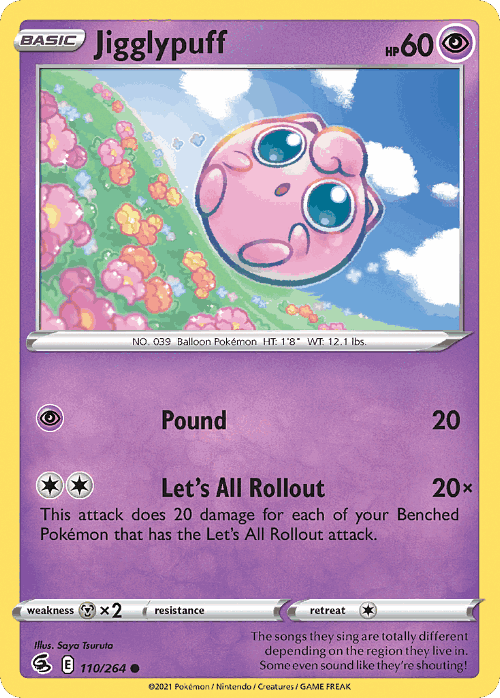 Jigglypuff 110, Fusion Strike