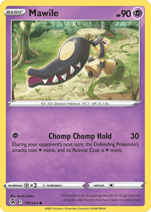 Mawile 119, Fusion Strike