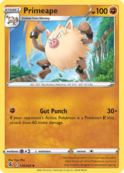 Primeape 134, Fusion Strike