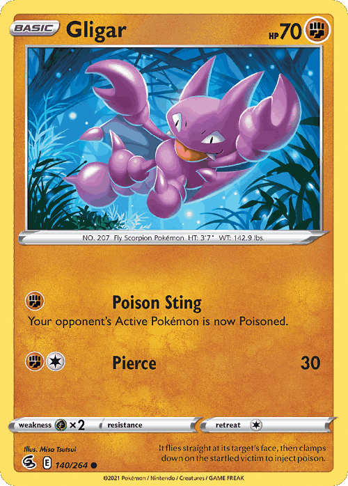 Gligar 140, Fusion Strike