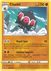 Claydol 145, Fusion Strike