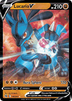 Lucario V 146, Fusion Strike