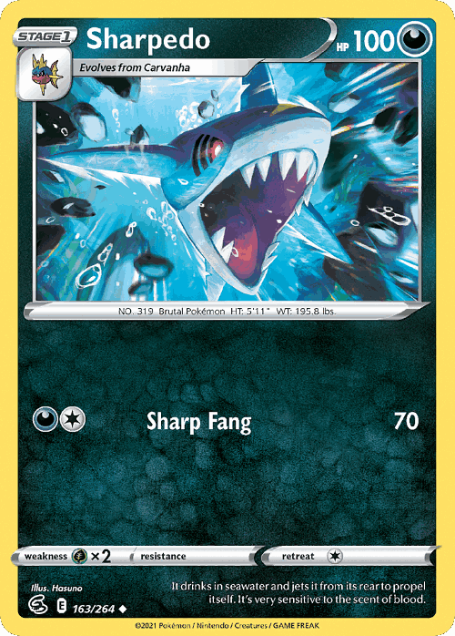 Sharpedo 163, Fusion Strike