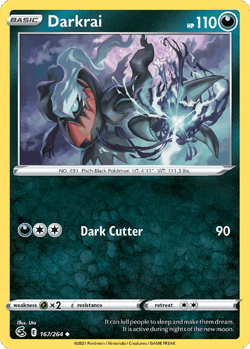 Darkrai 167, Fusion Strike