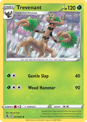 Trevenant Pokémon TCG card art