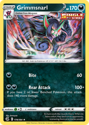 Grimmsnarl 178, Fusion Strike