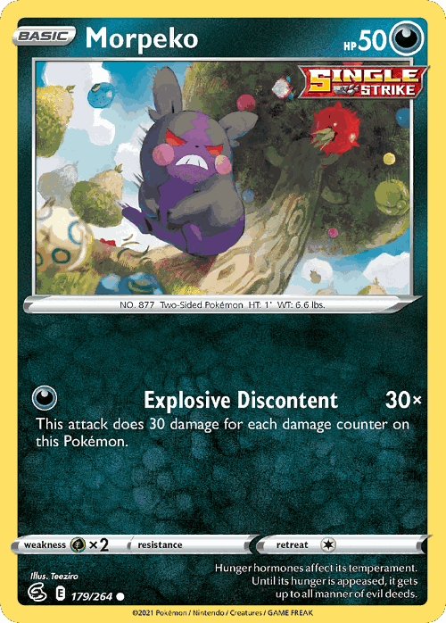 Morpeko 179, Fusion Strike
