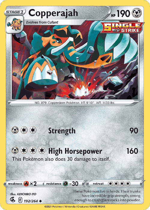 Copperajah 192, Fusion Strike