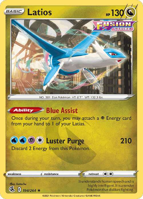 Latios 194, Fusion Strike