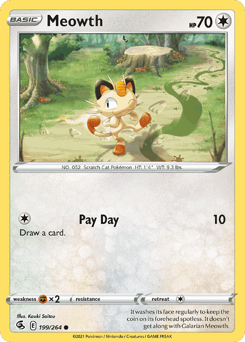 Meowth 199, Fusion Strike