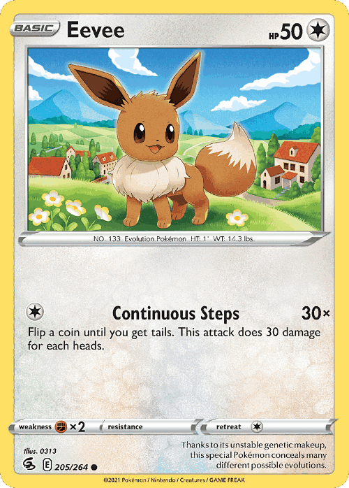 Eevee 205, Fusion Strike
