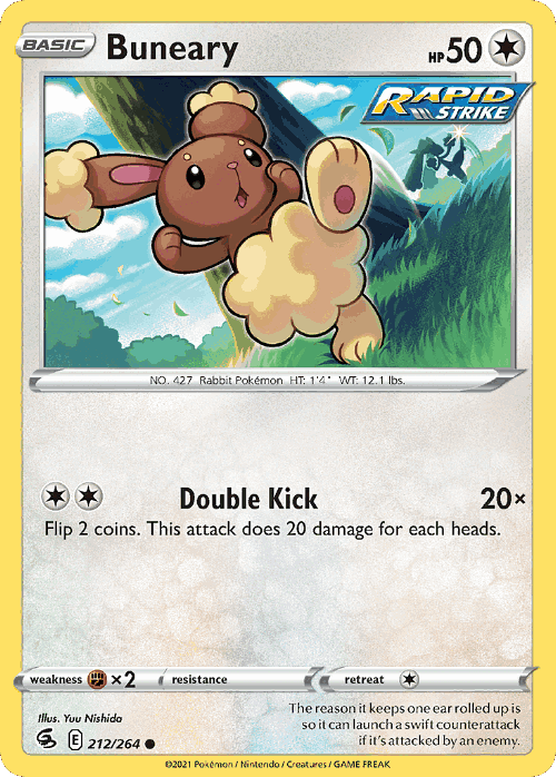 Buneary 212, Fusion Strike