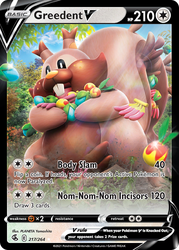 Greedent V card art