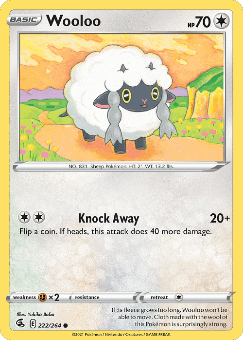 Wooloo 222, Fusion Strike