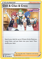 Chili & Cilan & Cress 227, Fusion Strike