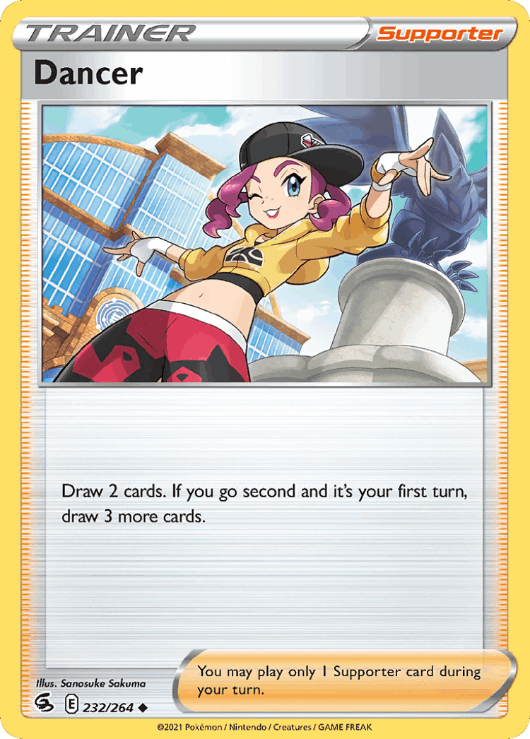 Dancer #232 from Fusion Strike - Uncommon - Illustrated by Sanosuke Sakuma