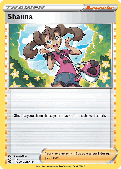 Shauna #240 from Fusion Strike - Uncommon - Illustrated by Yuu Nishida