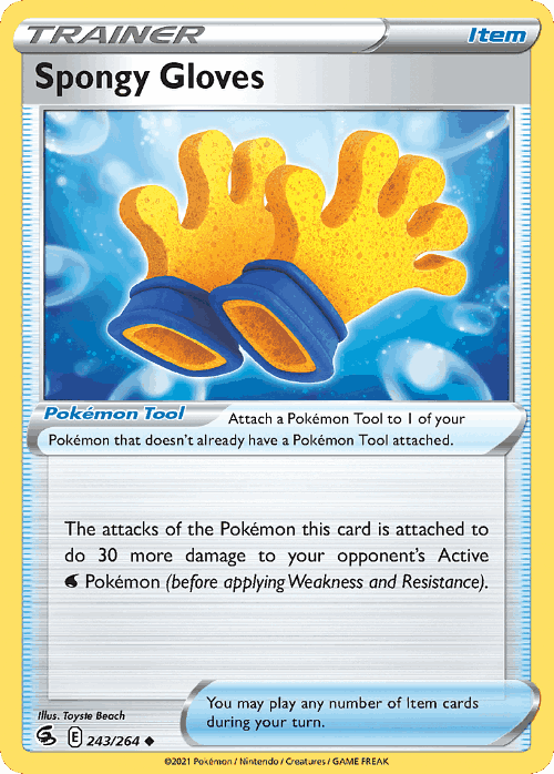 Spongy Gloves 243, Fusion Strike
