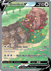Greedent V card art