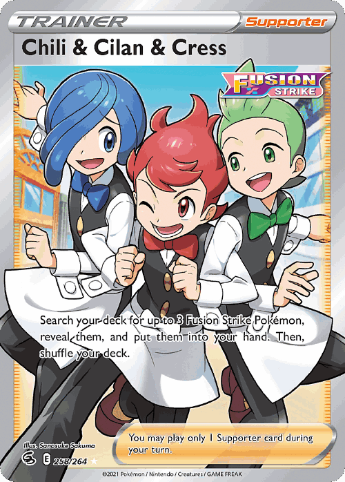 Chili & Cilan & Cress 258, Fusion Strike