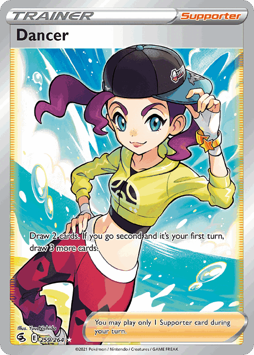 Dancer #259 from Fusion Strike - Rare Ultra - Illustrated by Yuu Nishida