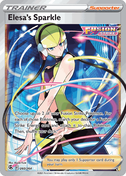 Elesa's Sparkle 260, Fusion Strike