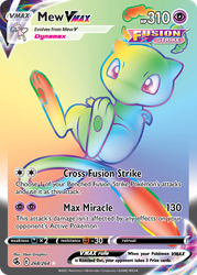 Mew VMAX 268, Fusion Strike