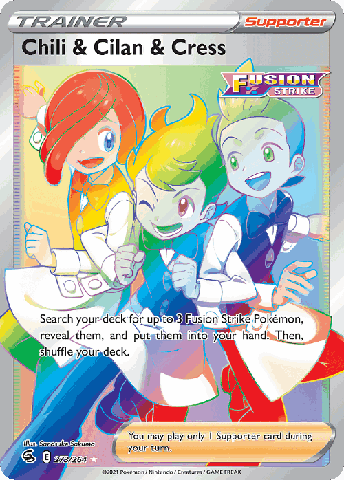 Chili & Cilan & Cress 273, Fusion Strike