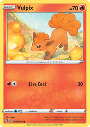 Vulpix 28, Fusion Strike