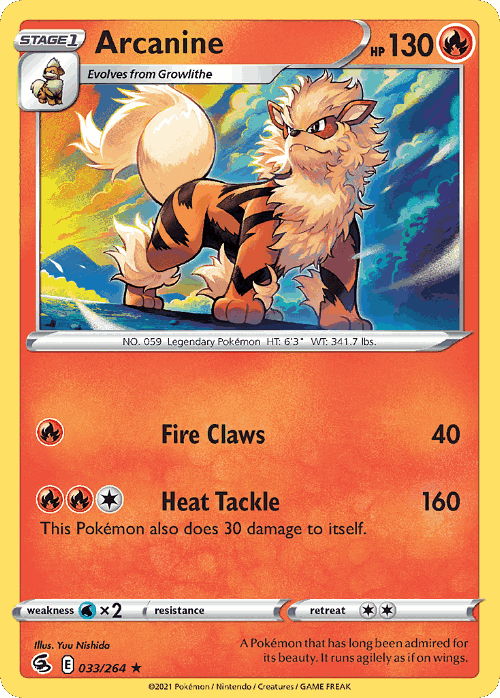 Arcanine 33, Fusion Strike