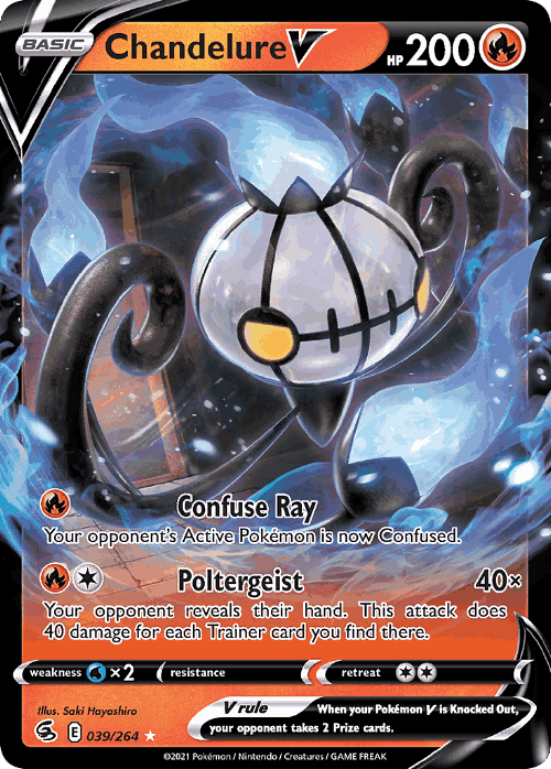 Chandelure V 39, Fusion Strike