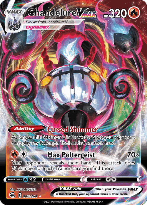 Chandelure VMAX 40, Fusion Strike