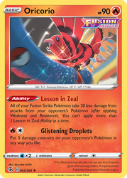 Oricorio 42, Fusion Strike