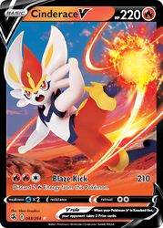 Cinderace V 43, Fusion Strike