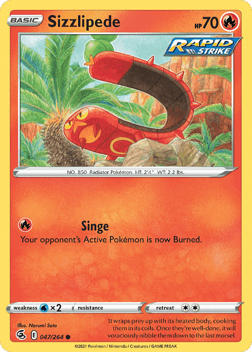 Sizzlipede 47, Fusion Strike