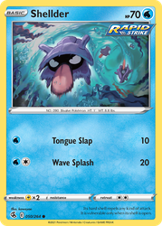 Shellder 50, Fusion Strike
