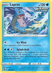 Lapras card art