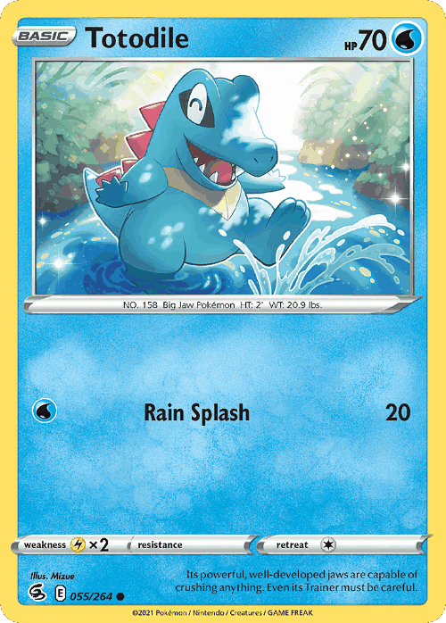 Totodile 55, Fusion Strike