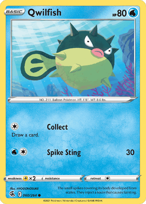 Qwilfish 60, Fusion Strike