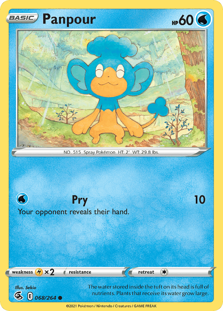 Panpour #68 from Fusion Strike - Common - Illustrated by Sekio