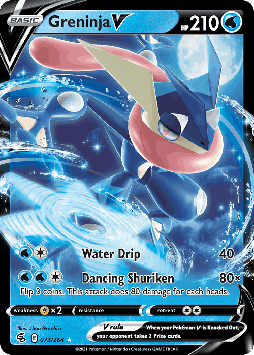 Greninja V 73, Fusion Strike