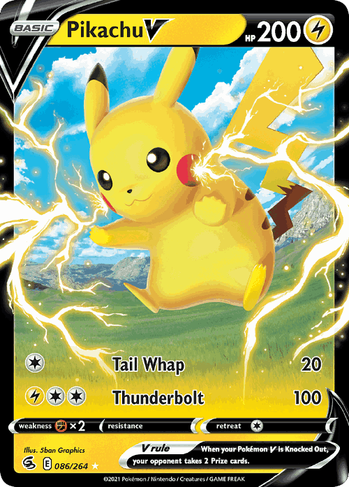 Pikachu V 86, Fusion Strike