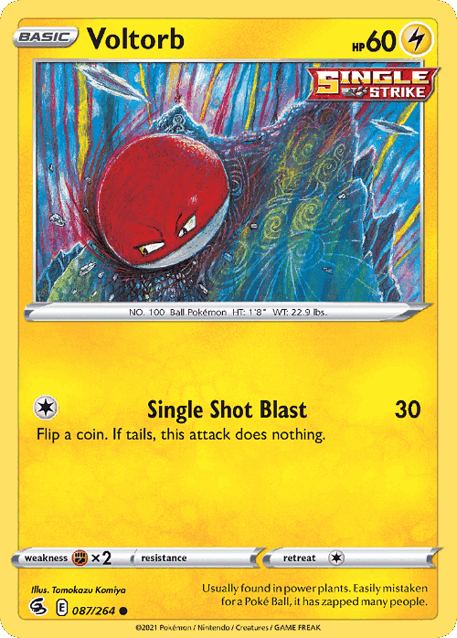 Voltorb 87, Fusion Strike