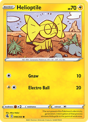 Helioptile 98, Fusion Strike