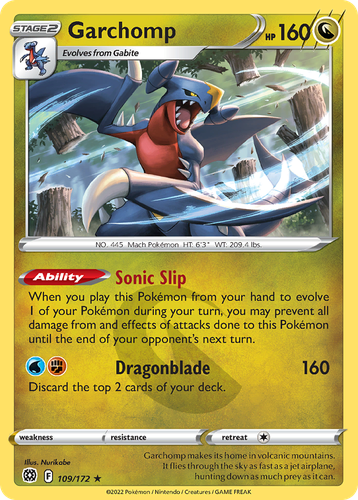 Garchomp 109, Brilliant Stars